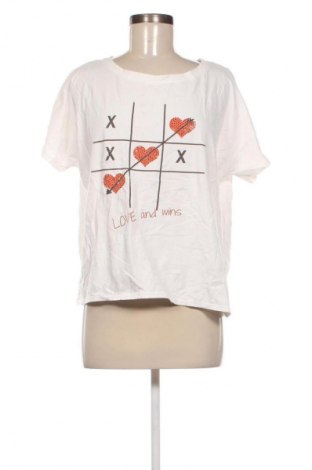 Γυναικείο t-shirt Made In Italy, Μέγεθος XXL, Χρώμα Πολύχρωμο, Τιμή 4,99 €