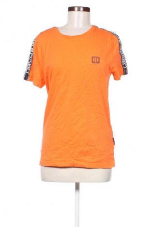 Damen T-Shirt Navy & Green, Größe S, Farbe Orange, Preis € 12,99