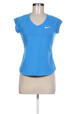 Γυναικείο t-shirt Nike, Μέγεθος S, Χρώμα Μπλέ, Τιμή 13,81 €