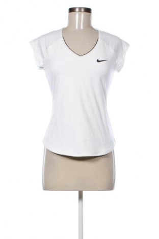 Γυναικείο t-shirt Nike, Μέγεθος S, Χρώμα Λευκό, Τιμή 17,99 €