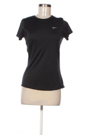 Γυναικείο t-shirt Nike, Μέγεθος S, Χρώμα Μαύρο, Τιμή 17,99 €