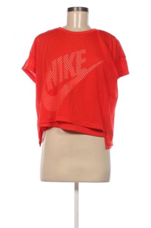 Γυναικείο t-shirt Nike, Μέγεθος S, Χρώμα Κόκκινο, Τιμή 16,99 €