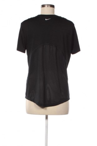 Γυναικείο t-shirt Nike Running, Μέγεθος L, Χρώμα Μαύρο, Τιμή 7,99 €