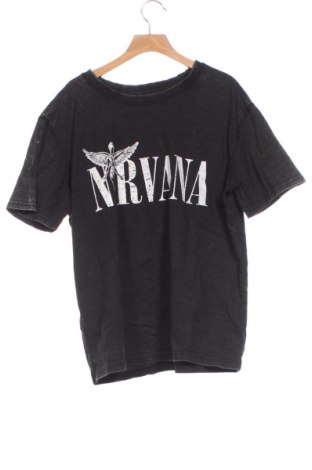 Damski T-shirt Nirvana, Rozmiar XXS, Kolor Czarny, Cena 41,38 zł