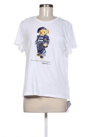 Damen T-Shirt Polo By Ralph Lauren, Größe L, Farbe Weiß, Preis € 94,27