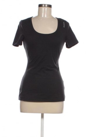 Damen T-Shirt Reebok, Größe M, Farbe Schwarz, Preis 18,99 €