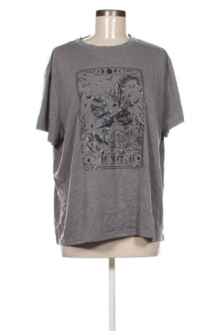 Damski T-shirt SHEIN, Rozmiar XXL, Kolor Szary, Cena 55,99 zł