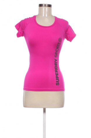 Γυναικείο t-shirt Superdry, Μέγεθος M, Χρώμα Ρόζ , Τιμή 15,99 €