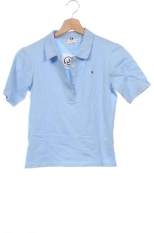Damski T-shirt Tommy Hilfiger, Rozmiar XS, Kolor Niebieski, Cena 180,99 zł