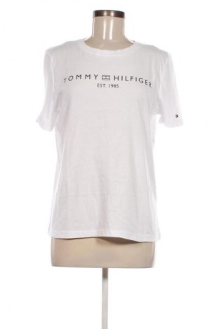Γυναικείο t-shirt Tommy Hilfiger, Μέγεθος L, Χρώμα Λευκό, Τιμή 49,99 €