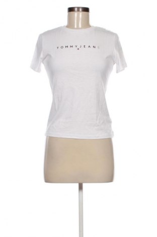 Damen T-Shirt Tommy Jeans, Größe M, Farbe Weiß, Preis € 41,99