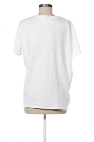 Γυναικείο t-shirt Tommy Jeans, Μέγεθος XL, Χρώμα Λευκό, Τιμή 21,48 €