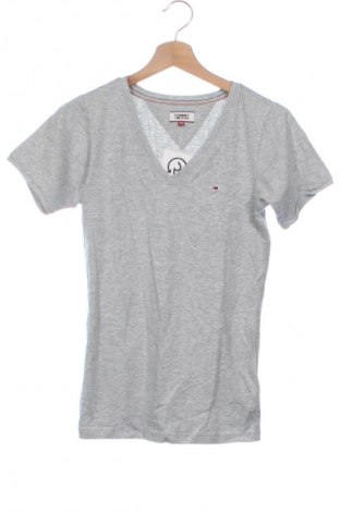 Γυναικείο t-shirt Tommy Jeans, Μέγεθος XS, Χρώμα Γκρί, Τιμή 21,99 €