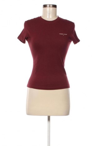 Damen T-Shirt Tommy Jeans, Größe S, Farbe Rot, Preis € 33,99