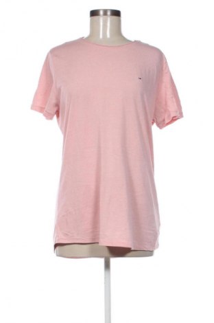 Γυναικείο t-shirt Tommy Jeans, Μέγεθος M, Χρώμα Ρόζ , Τιμή 19,99 €