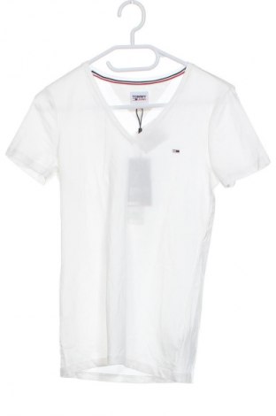 Γυναικείο t-shirt Tommy Jeans, Μέγεθος XS, Χρώμα Λευκό, Τιμή 37,99 €