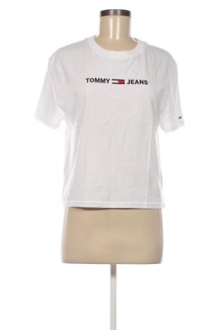 Damski T-shirt Tommy Jeans, Rozmiar S, Kolor Biały, Cena 175,28 zł