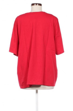 Tricou de femei Ulla Popken, Mărime 3XL, Culoare Roșu, Preț 47,37 Lei