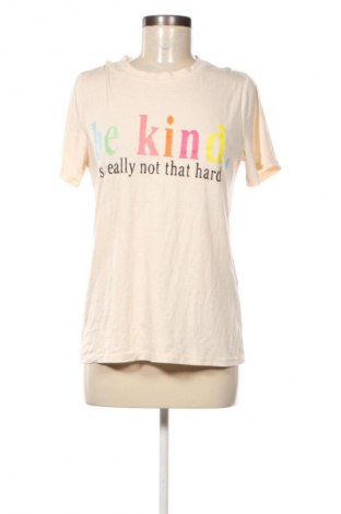Γυναικείο t-shirt Unbranded, Μέγεθος S, Χρώμα Εκρού, Τιμή 10,99 €