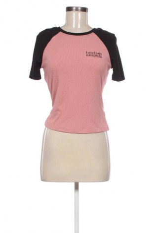 Γυναικείο t-shirt Unbranded, Μέγεθος M, Χρώμα Σάπιο μήλο, Τιμή 10,99 €