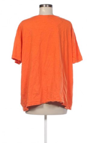 Γυναικείο t-shirt Unbranded, Μέγεθος 3XL, Χρώμα Πορτοκαλί, Τιμή 10,99 €