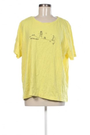 Damen T-Shirt Unbranded, Größe 3XL, Farbe Gelb, Preis € 11,99