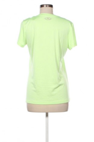 Γυναικείο t-shirt Under Armour, Μέγεθος M, Χρώμα Πράσινο, Τιμή 17,99 €
