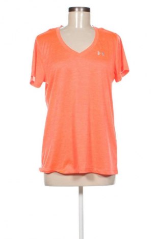 Damen T-Shirt Under Armour, Größe L, Farbe Orange, Preis € 18,99