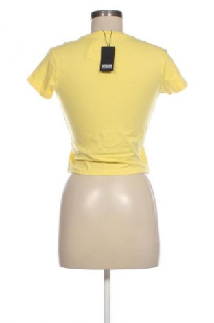 Γυναικείο t-shirt Urban Classics, Μέγεθος S, Χρώμα Κίτρινο, Τιμή 19,99 €