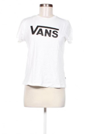 Дамска тениска Vans, Размер M, Цвят Бял, Цена 19,99 лв.