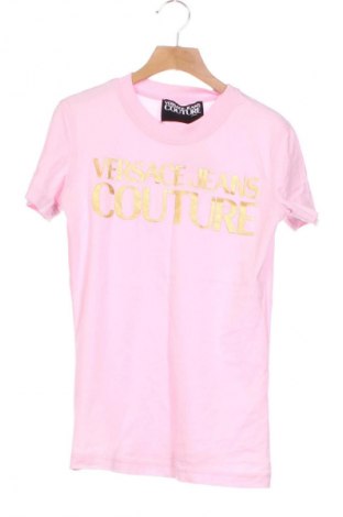 Дамска тениска Versace Jeans, Размер XS, Цвят Розов, Цена 106,01 лв.