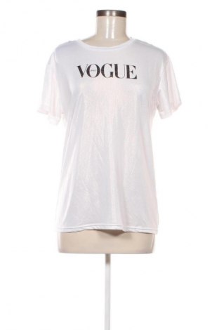 Damski T-shirt Vogue, Rozmiar M, Kolor Srebrzysty, Cena 59,99 zł