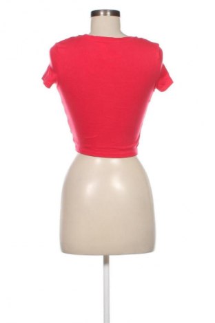 Γυναικείο t-shirt Zara, Μέγεθος S, Χρώμα Κόκκινο, Τιμή 7,99 €