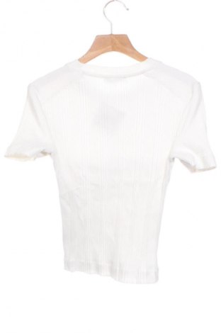 Damski T-shirt Zara, Rozmiar XS, Kolor Biały, Cena 27,59 zł