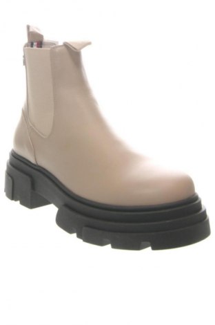 Botine de damă Tommy Hilfiger, Mărime 41, Culoare Bej, Preț 342,99 Lei
