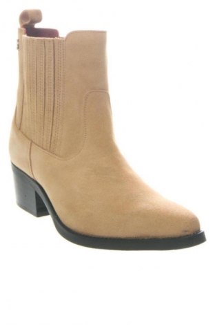 Γυναικεία μποτάκια Tommy Hilfiger, Μέγεθος 39, Χρώμα  Μπέζ, Τιμή 88,99 €