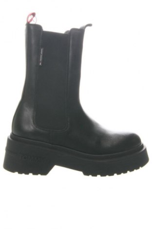 Γυναικεία μποτάκια Tommy Jeans, Μέγεθος 39, Χρώμα Μαύρο, Τιμή 137,99 €