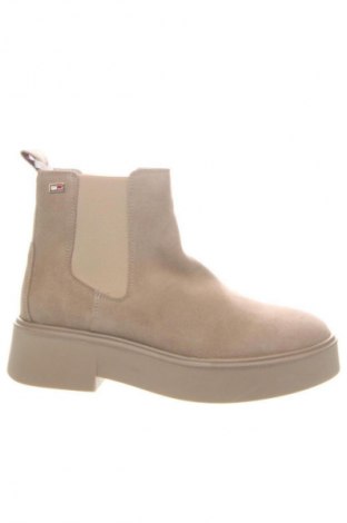 Damskie botki Tommy Jeans, Rozmiar 39, Kolor Beżowy, Cena 619,99 zł