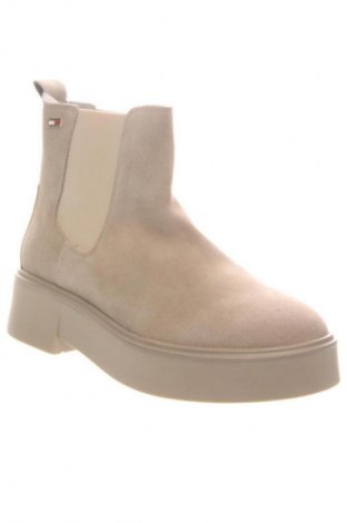 Damskie botki Tommy Jeans, Rozmiar 39, Kolor Beżowy, Cena 619,99 zł