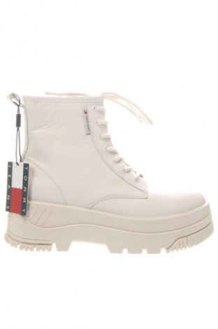 Damen Stiefeletten Tommy Jeans, Größe 37, Farbe Weiß, Preis 86,99 €