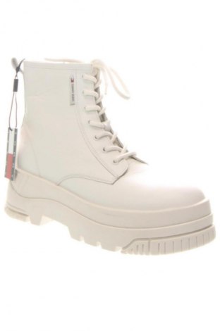 Damen Stiefeletten Tommy Jeans, Größe 37, Farbe Weiß, Preis 86,99 €