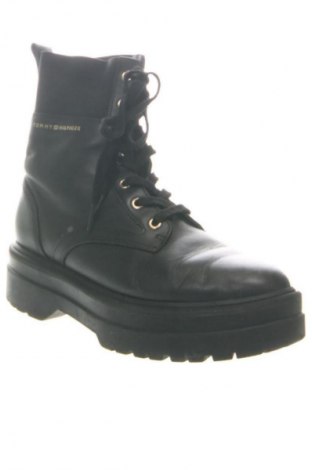 Botine de damă Tommy Hilfiger, Mărime 39, Culoare Negru, Preț 398,99 Lei