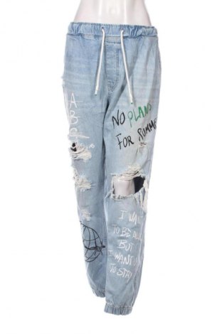 Női farmernadrág Bershka, Méret XL, Szín Kék, Ár 7 879 Ft