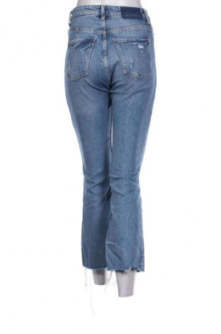 Blugi de femei Bershka, Mărime S, Culoare Albastru, Preț 76,00 Lei
