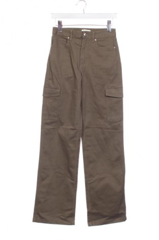 Blugi de femei H&M, Mărime XS, Culoare Verde, Preț 77,17 Lei
