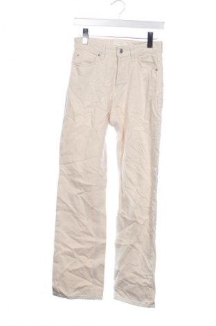 Damen Jeans H&M, Größe XS, Farbe Ecru, Preis 20,99 €
