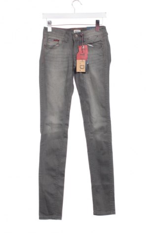 Damskie jeansy Hilfiger Denim, Rozmiar XS, Kolor Szary, Cena 435,94 zł