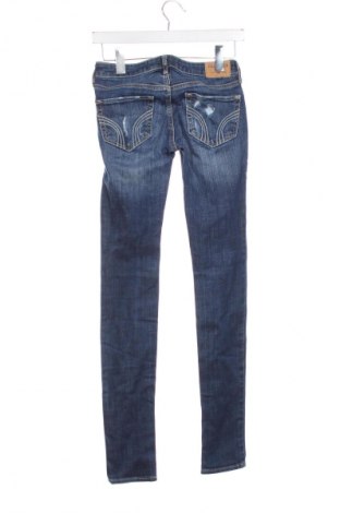Blugi de femei Hollister, Mărime XXS, Culoare Albastru, Preț 108,00 Lei