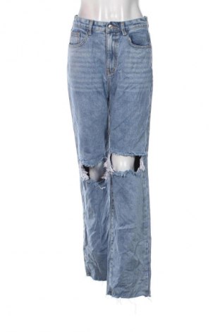 Damskie jeansy Momokrom, Rozmiar M, Kolor Niebieski, Cena 150,99 zł
