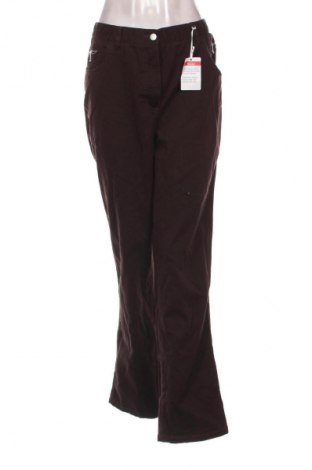 Damskie jeansy Nizza, Rozmiar XXL, Kolor Brązowy, Cena 150,99 zł